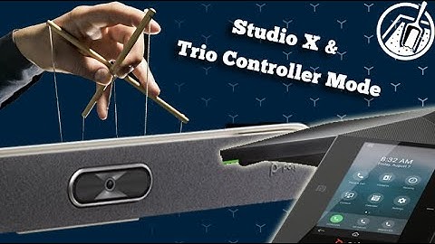 Poly Studio X & G7500 / HowTo: Trio als Controller nutzen