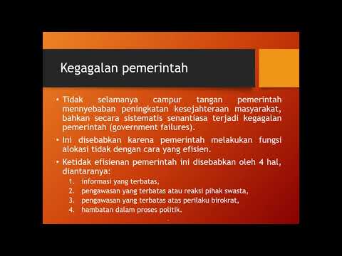 Video: Apakah ketidakcekapan alokasi Bagaimana ia kegagalan pasaran?