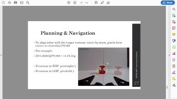 Explanation and setup of autonomous object tracking