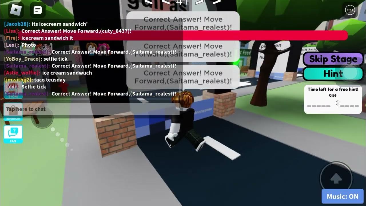 Roblox guess the gibberish full walkthrough part 3 - YouTube