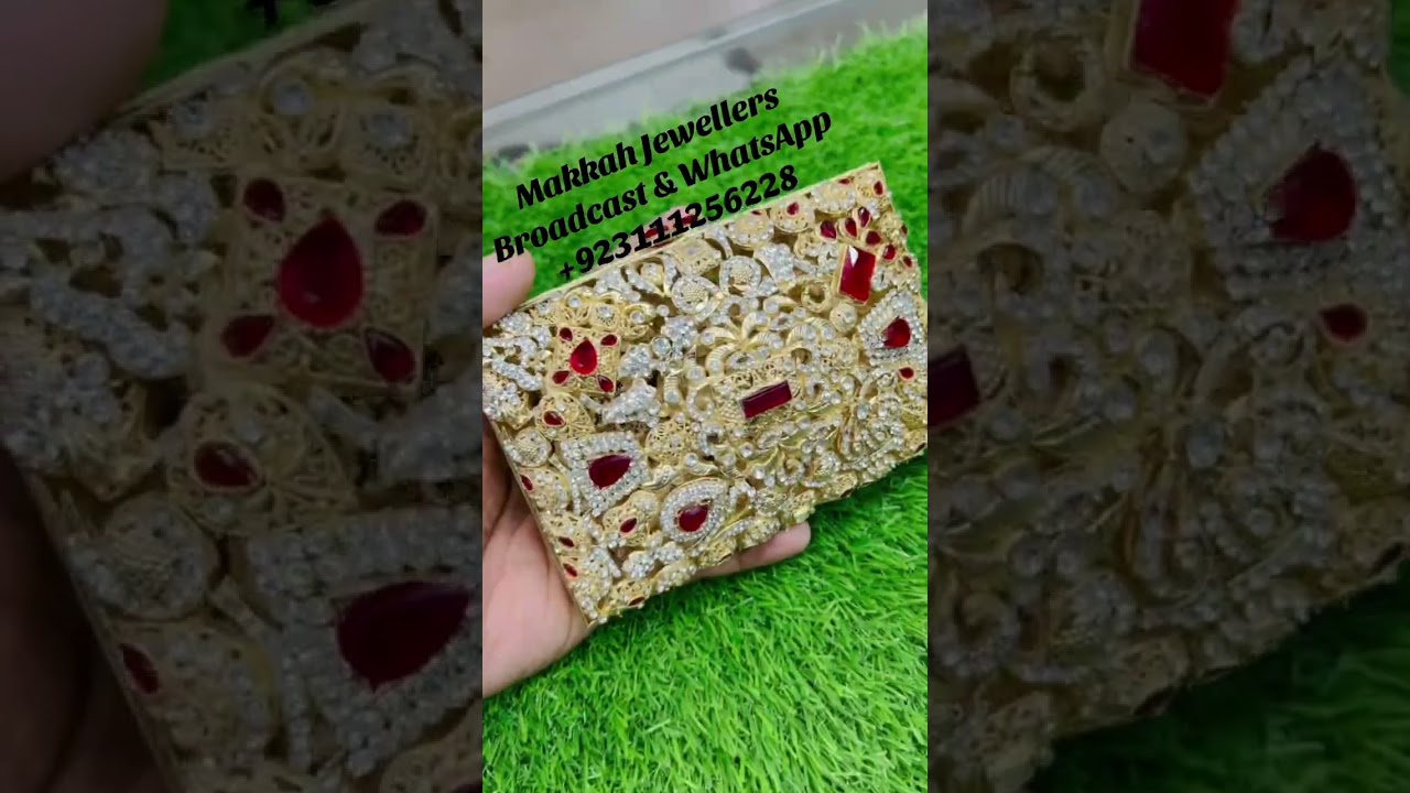 Makkah Jewellers shop no #14 Tariq center Tariq road Karachi Pakistan for contact# +923111256228