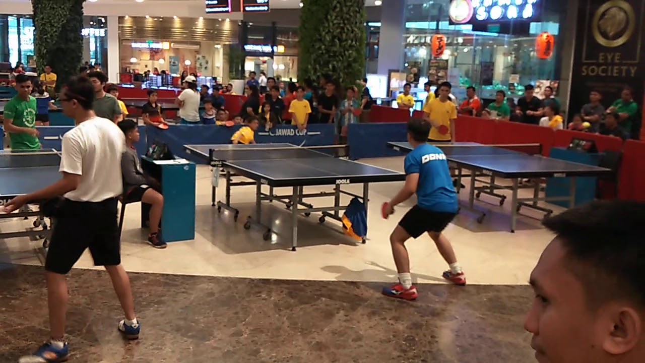 Table Tennis Tournaments - Andrie C. (Jawad Cup) - YouTube