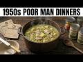 20 FORGOTTEN 1950s Poor British Man's Dinners That No One Makes Anymore