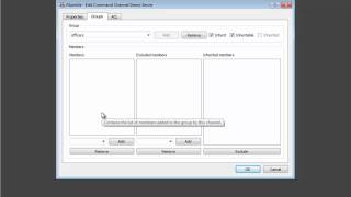 Setting Channel Permissions in your Mumble Server