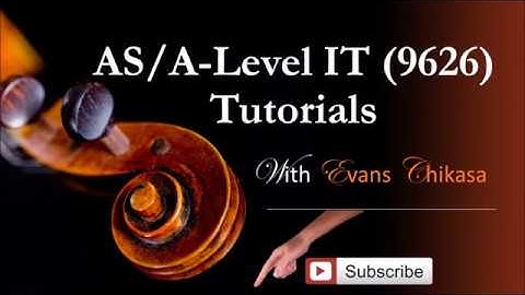 AS A Level IT 9626 paper 2 February March 2017 Video & Audio Editing Part 2