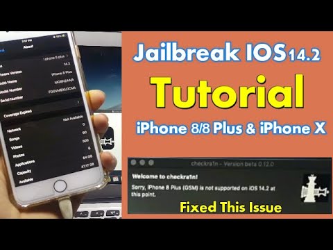 How To Jailbreak iOS 14.2 iPhone 8/8Plus and iPhone X || Error Fixed 