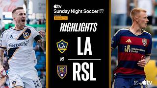 LA Galaxy vs. Real Salt Lake | Full Match Highlights | Marco Reus Brace!