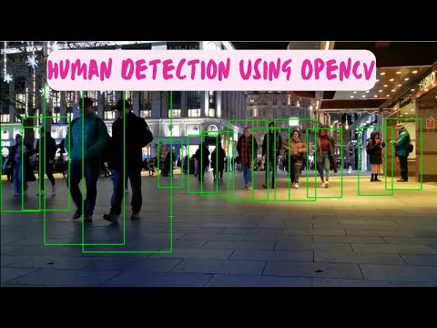 Human Detection | Pedestrian Detection | Person Detection | OpenCV | Final Year College Project | ML