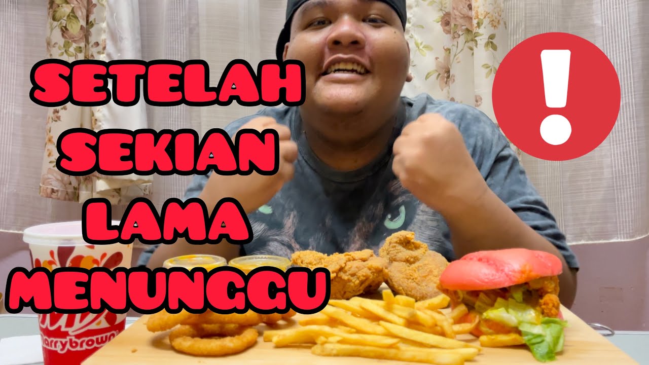 BURGER PINK MARRYBROWN!! | SALTED EGG | BERBALOI KE TIDAK?