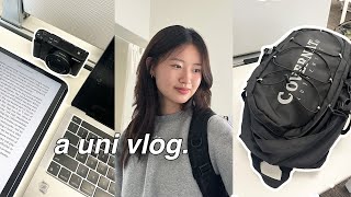 uni vlog of an introvert  study days, library sessions, 4 hour classes and making time to rest