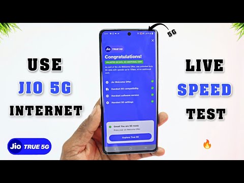 How To Activate Jio 5G In Your Mobile Phone |Unlimited Free 5G Data-Live Speed Test|