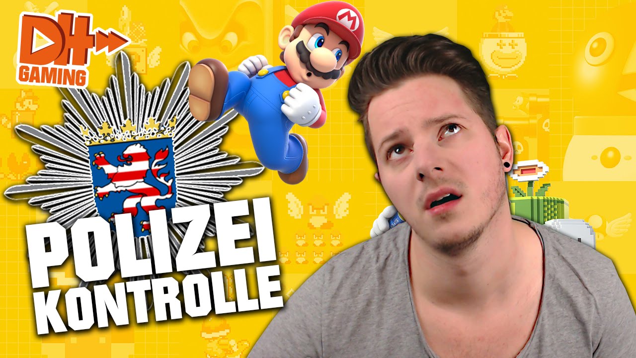 SUPER MARIO RAGER - Polizeikontrolle ▶▶ Let's Play Super Mario Maker