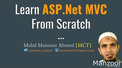 Implementing Authentication - I (Asp Net MVC Part - 28 of 30