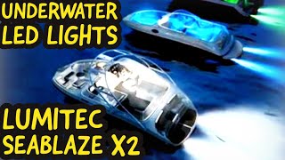 Lumitec Seablaze X2 Installation Color changing LED Underwater BOAT LIGHT @LumitecLighting