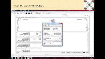 Path Loss 5 - How to Set Rain Model (Urdu/Hindi Language)