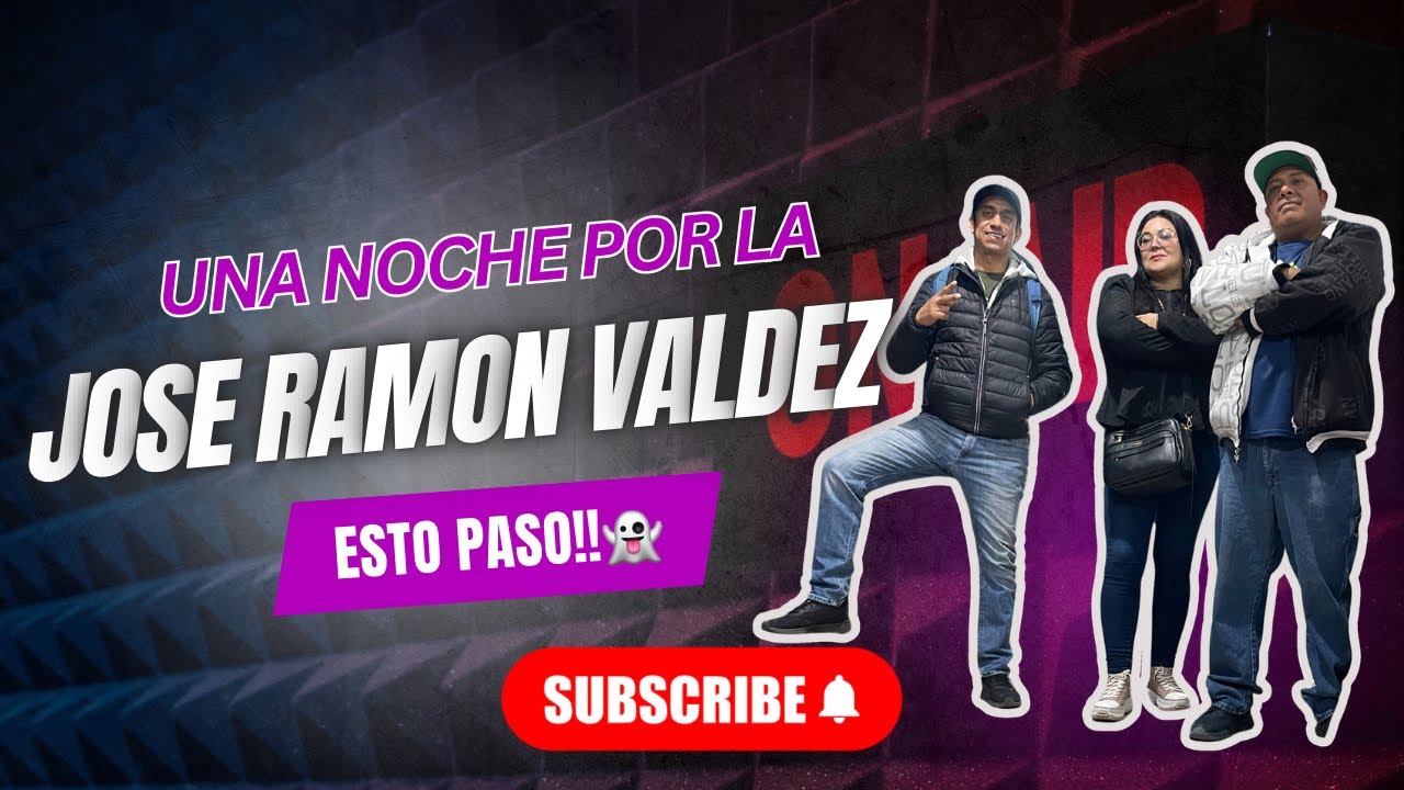 Una noche en Sec.Jose Ramón Valdez #entretenimiento #paranormal #miedo 