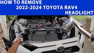 How To Remove 2022-2025 Toyota Rav4 Headlight