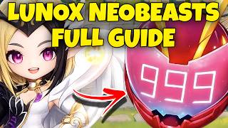 Lunox Fastest Way to Reach 999 Neobeast Points! 🔥 | MCGG Magic Chess Gogo