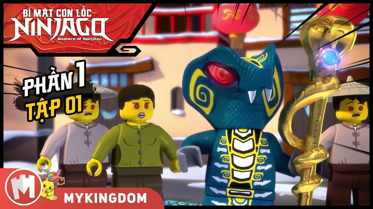 ninjutsu คือ  Update New  BÍ MẬT CƠN LỐC NINJAGO - Phần 1 | Tập 01: Sự Trổi Dậy Của Đế Chế Rắn | LEGO NINJAGO SEASON 1