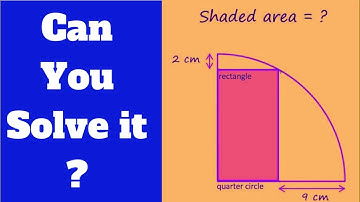 A Nice Geometry Problem|Shaded Area|Math Olympiad Questions!