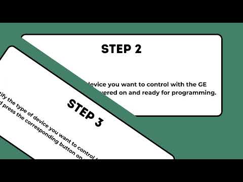 How to Program GE Universal Remote Codes