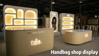 Handbag shop display |#handbags #handbagshop