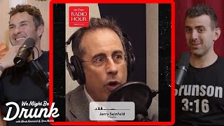 Jerry Seinfeld Roasted For Going After PC Culture | We Might Be Drunk Podcast