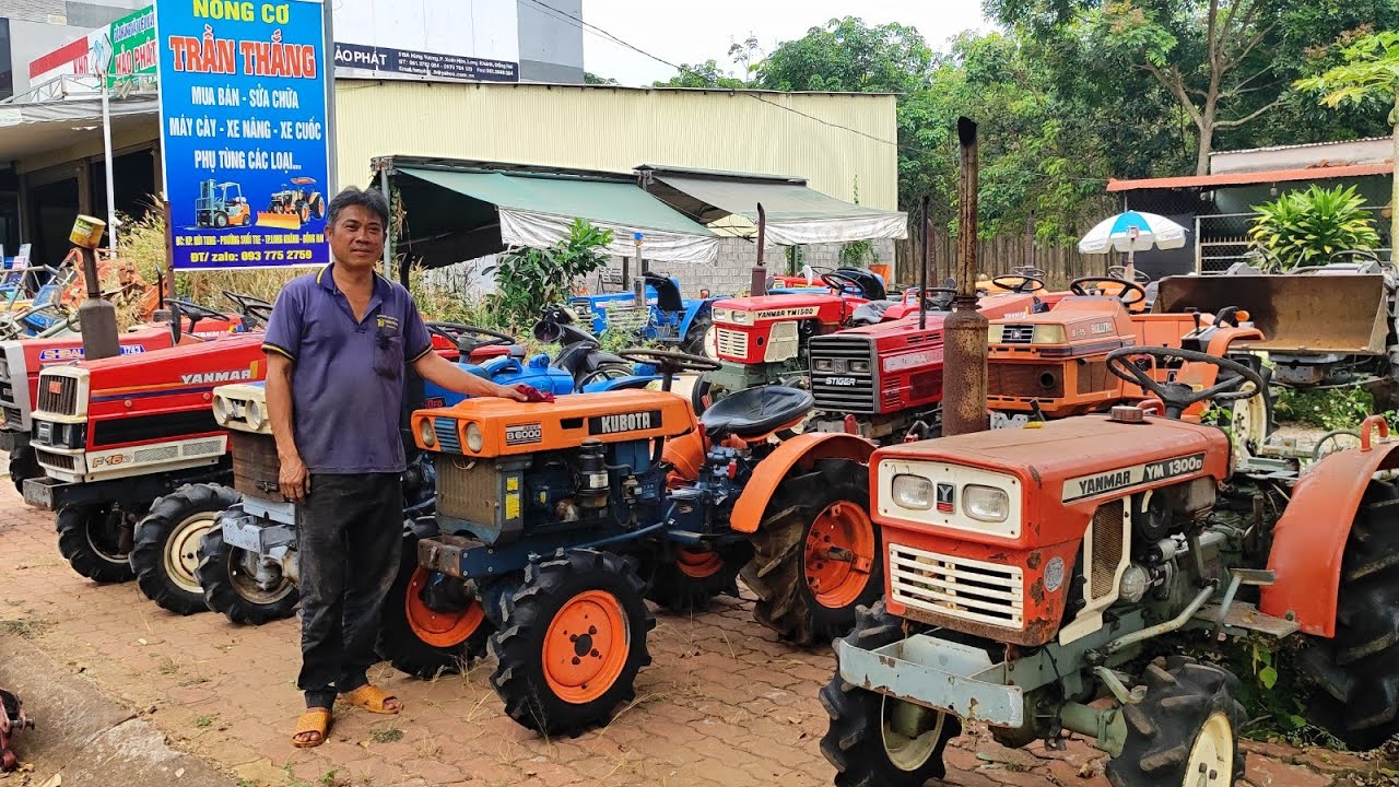 Ông chủ báo giá toàn bộ máy cày tại bãi nông cơ Trần Thắng LK.