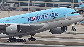 20분 거대한 비행기 인천공항 이륙 착륙 비행기멍 | Incheon Airport Plane Spotting [ICN/RKSI]