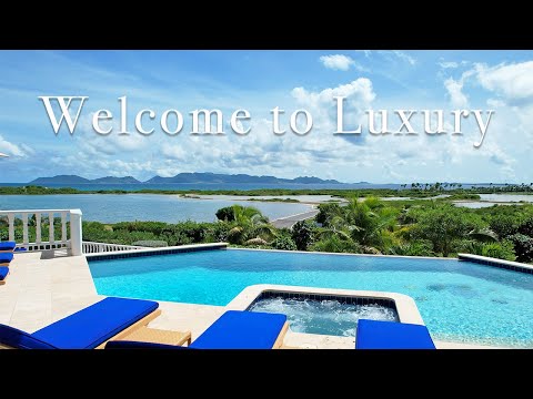 Video: Vila sofisticată în Anguilla, cu vedere la Caraibe