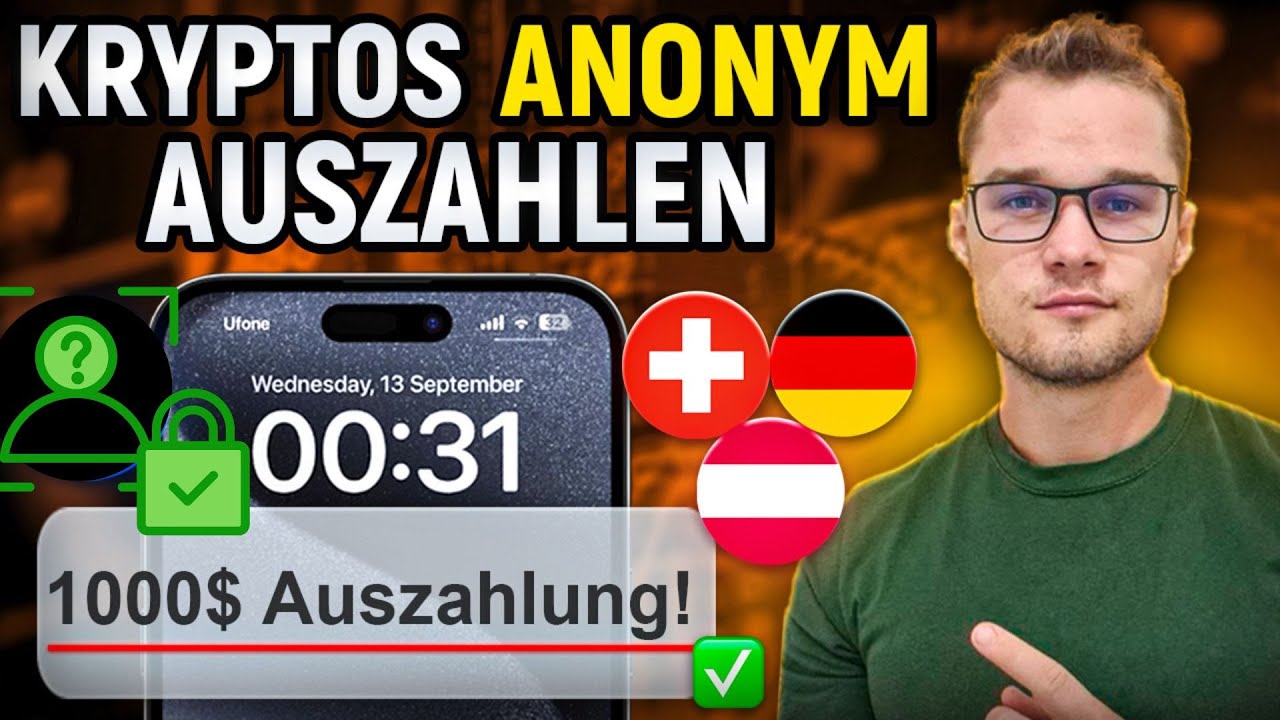 Anonyme Auszahlung von Kryptowährungen! Deutschland Schweiz und Österreich  auszahlen So geht`s!