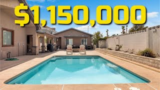 Beautiful Single Story Ranch Home in Las Vegas | 4BD | 4BTH | Pool | Workshop | 683sq ft Casita