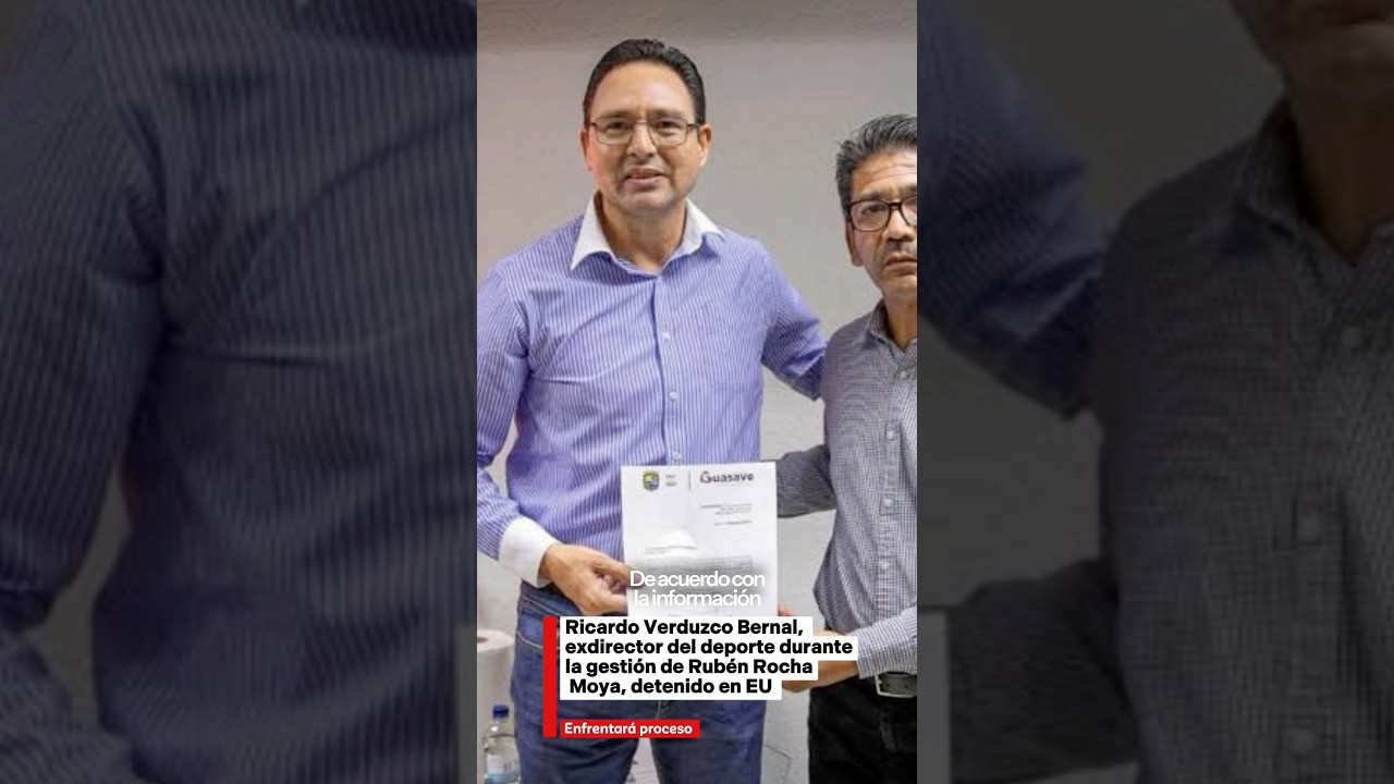 Exdirector del deporte y colaborador en la gestión de Rubén Rocha Moya, detenido en EU