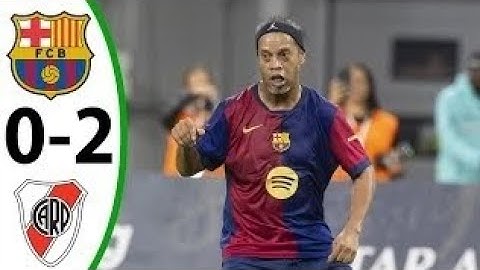 Barcelona Legends vs River Plate Legends 0-2 - All Goals & Highlights - 2025