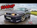 THIS 924BHP SEQUENTIAL NISSAN R33 GTR IS A ABSOLUTE MONSTER!