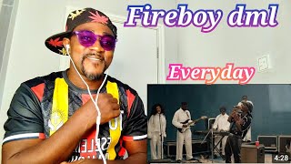 Fireboy DML - Everyday - Acoustic Live Session REACTION