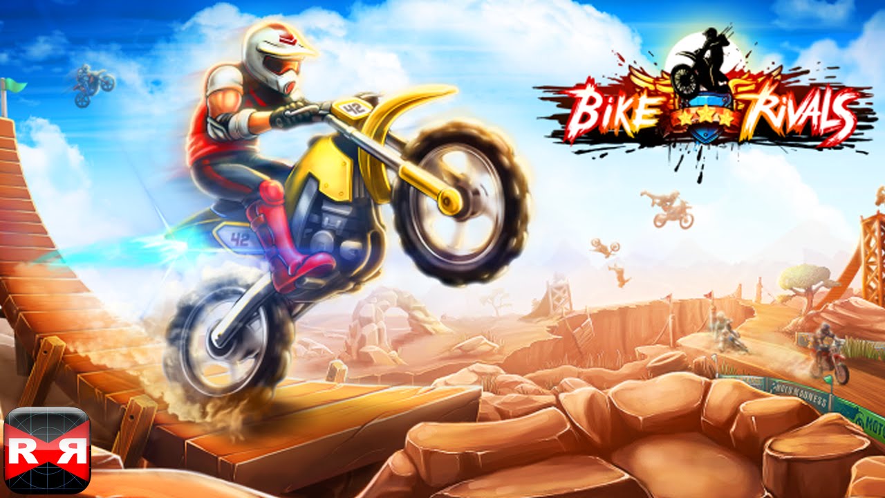 Bike Rivals (By Miniclip) - iOS - iPhone/iPad/iPod Touch Gameplay - YouTube