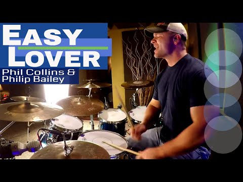 Easy Lover Drum Cover - Phil Collins & Philip Bailey (🎧High Quality Audio)