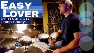 Easy Lover Drum Cover - Phil Collins & Philip Bailey (🎧High Quality Audio)