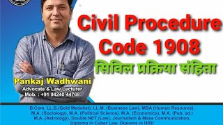 Civil procedure code, 1908 (Civil Procedure Code)