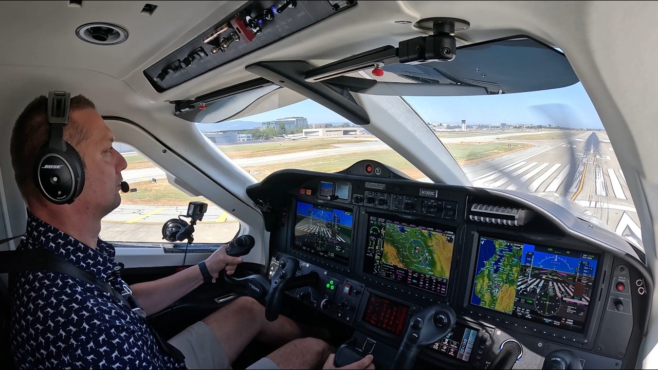 TBM 960 vs fuel gauges: 6-hour Leg from Austin, TX to San Jose, CA