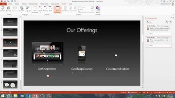 How to co-author a presentation in PowerPoint 2013?