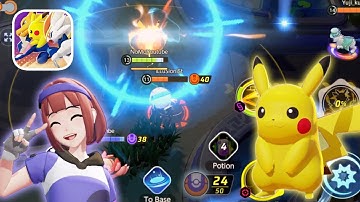 Pokémon UNITE - PIKACHU Gameplay Walkthrough Part 3 (iOS)