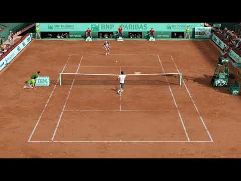 Grand Slam Tennis 2   4K Roland Garros full speed gameplay