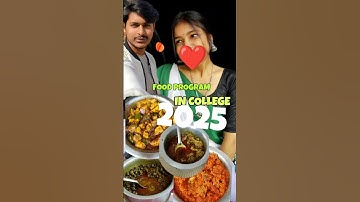 Food program in college #short #shorts #virlshortfeed #shortfeed #minivlog