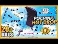 My BEST POCHINKI HOT DROP! Solo Squads (20+ Kills)