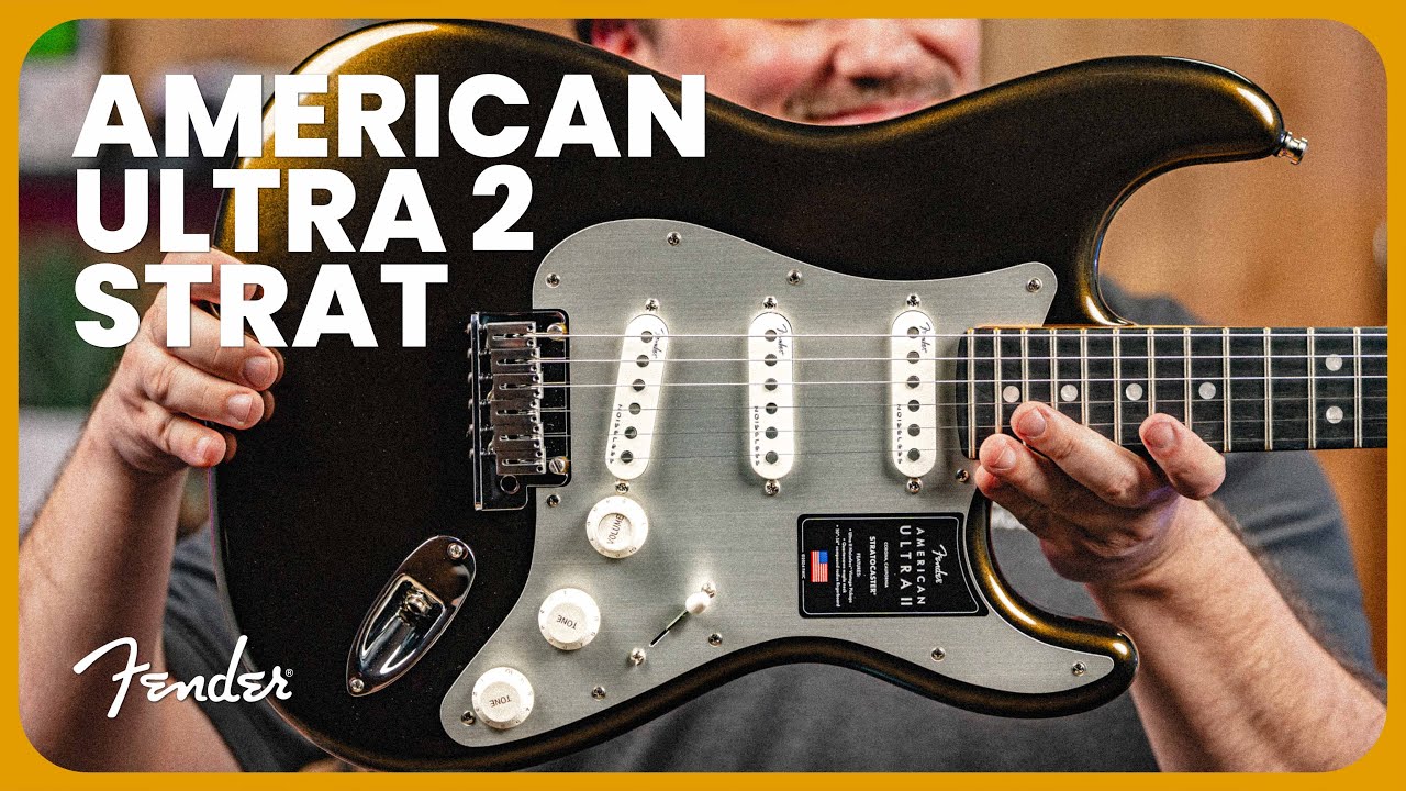 All-New Fender American Ultra II Stratocaster - Demo & Review