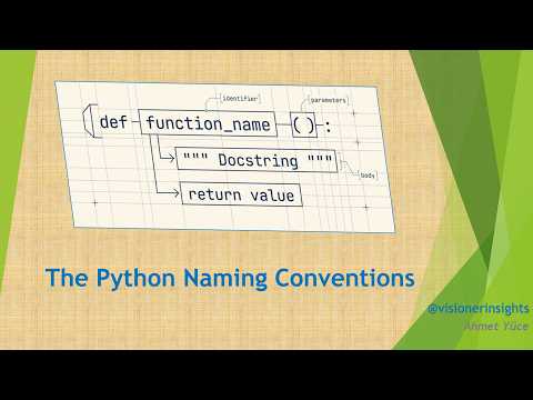 004 Python Naming Conventions
