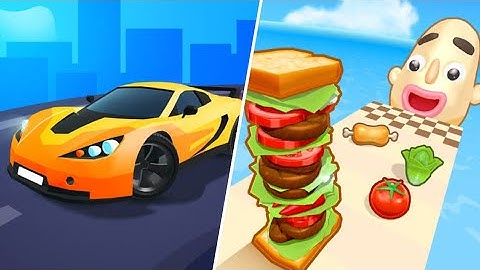 Sandwich Runner | Race Master 3D - All Level Gameplay Android,iOS - NEW BIG APK  UPDATE
