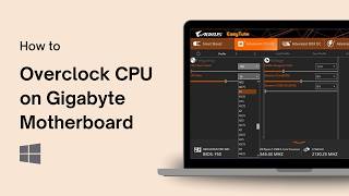 How to Overclock CPU on Gigabyte Motherboard screenshot 5